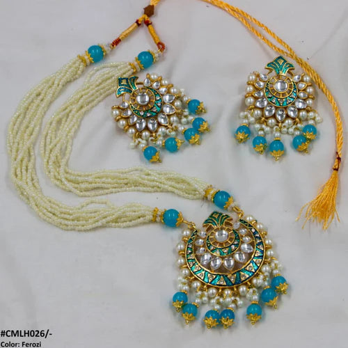 Pear Crown Malla  Jewellery Set