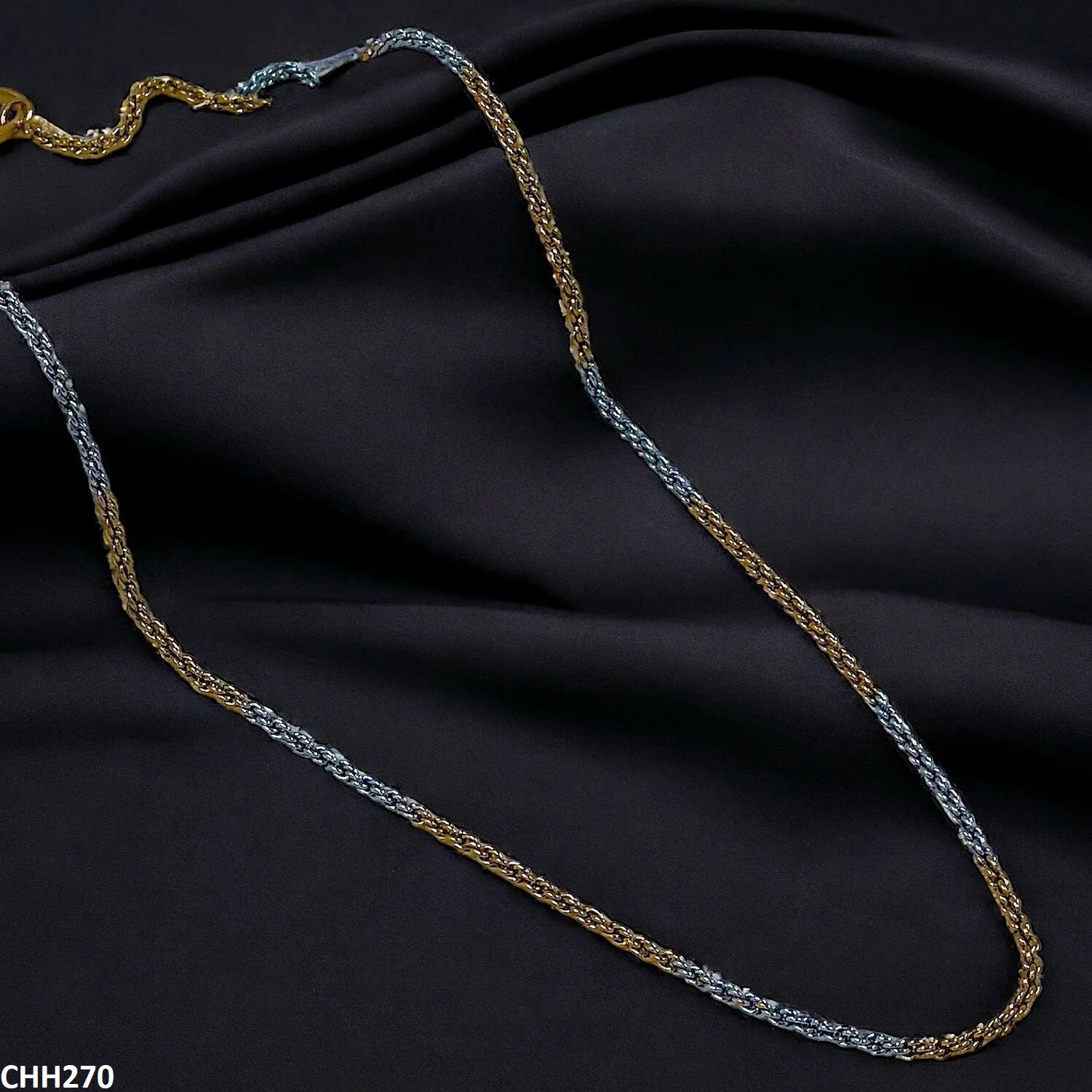 Golden Silver Snake Neck Chain | Design B