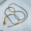 Golden Silver Snake Neck Chain | Design-A