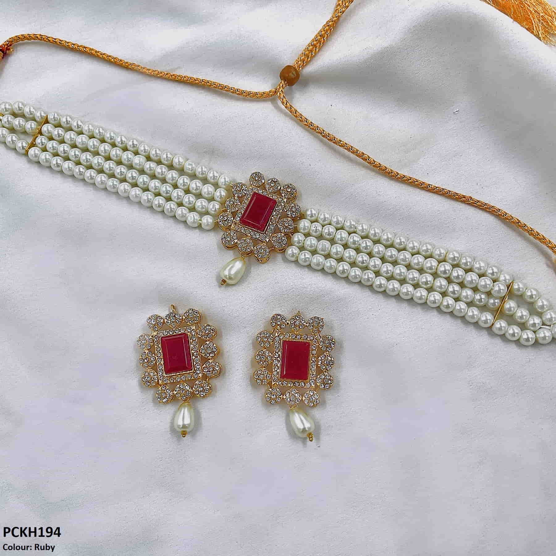 Chorsi Flower Jewellery Set
