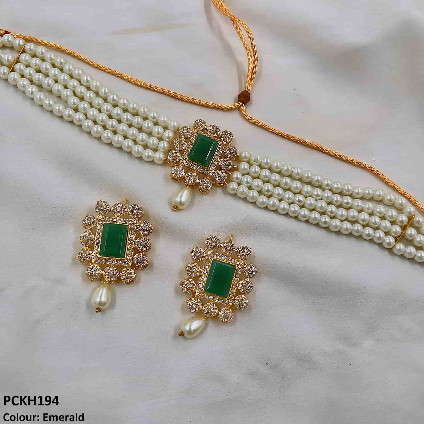 Chorsi Flower Jewellery Set
